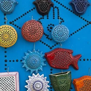 Tunisia, Sidi Bou Said, Tunisian souvenirs