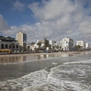 Tunisia, Tunisian Central Coast, Sousse, hotels along Boujaffar Beach