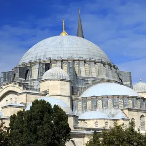 Turkey, Istanbul, Suleymaniye Mosque complex (Suleymaniye Camii) is an Ottoman imperial Turkey, Istanbul, Suleymaniye Mosque complex (Suleymaniye Camii) is an Ottoman imperial