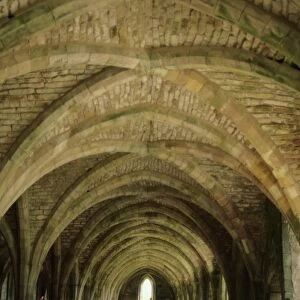 United Kingdom, England, Yorkshire, World Heritage Site, Fountains Abbey