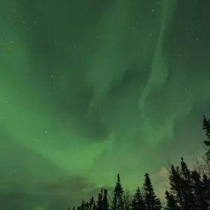 US, AK, Fairbanks. Northern Lights display US, AK, Fairbanks. Northern Lights display