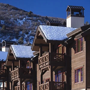 USA, Colorado, Beaver Creek, ski condos
