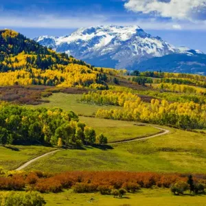 USA, Colorado, fall colors, vista USA, Colorado, fall colors, vista