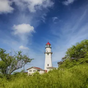 Diamond Head Lighthouse Print Diamond Head Lighthouse Print