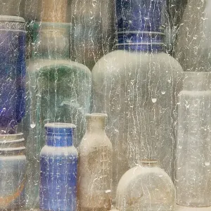 USA, Idaho, Idaho City. Old bottles in window. ©Don Paulson / Jaynes Gallery / DanitaDelimont.com USA, Idaho, Idaho City. Old bottles in window. ©Don Paulson / Jaynes Gallery / DanitaDelimont.com
