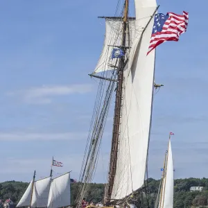 USA, Massachusetts, Cape Ann, Gloucester. Gloucester Schooner Festival USA, Massachusetts, Cape Ann, Gloucester. Gloucester Schooner Festival