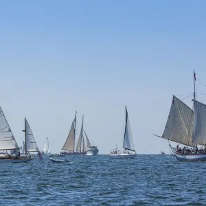 USA, Massachusetts, Cape Ann, Gloucester. Gloucester Schooner Festival USA, Massachusetts, Cape Ann, Gloucester. Gloucester Schooner Festival