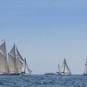 USA, Massachusetts, Cape Ann, Gloucester. Gloucester Schooner Festival USA, Massachusetts, Cape Ann, Gloucester. Gloucester Schooner Festival