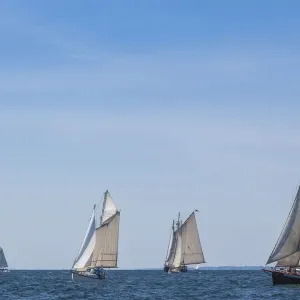 USA, Massachusetts, Cape Ann, Gloucester. Gloucester Schooner Festival USA, Massachusetts, Cape Ann, Gloucester. Gloucester Schooner Festival