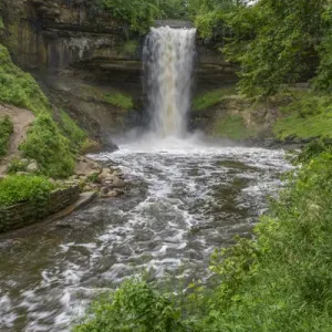 USA, Minnesota, Minneapolis, Minnehaha Regional Park, Minnehaha Falls