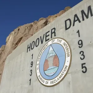 USA, Nevada Hoover Dam US Department of the Interior Print USA, Nevada Hoover Dam US Department of the Interior Print