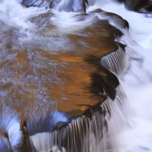 USA, Tennessee. Cascades along the Little River in the Smoky Mountains USA, Tennessee. Cascades along the Little River in the Smoky Mountains