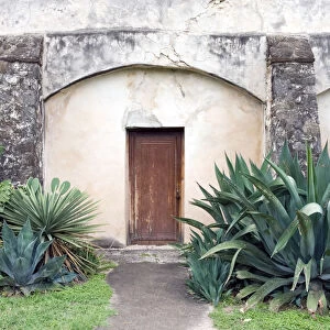 USA, Texas, Mission San Juan Capistrano founded in 1731 near San Antonio