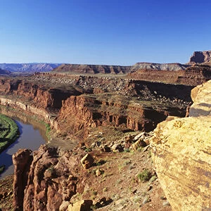 USA, Utah, Canyonlands NP, Colorado River Gooseneck