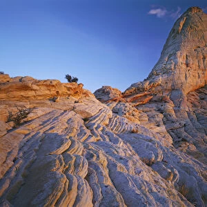 USA, Utah, Capitol Reef National Park, Sandstone, monolith