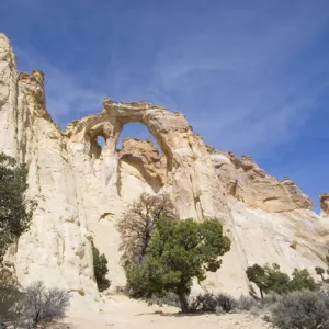 USA - Utah. Grosvenor Arch in Grand Staircase - Escalante National Monument