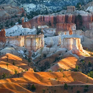 USA, Utah. Hoodoo formations in Bryce Canyon National Park