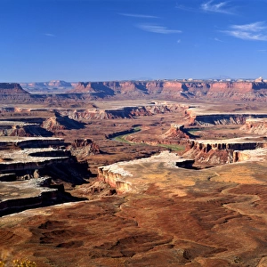 USA, Utah, Turks Head, Green River, in Canyonlands National Park, Utah, from Island in the Sky