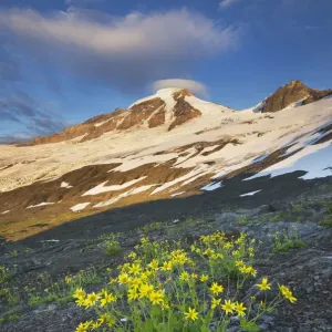 USA, Washington State. Mount Baker (elevation 10, 778 feet, 3