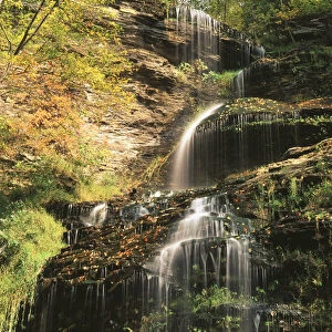USA, West Virginia, View of Cathedral Falls