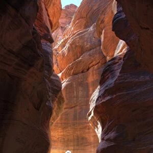 Utah, Paria Canyon-Vermillion Cliffs Wilderness, Buckskin Gulch, 21 mile long slot canyon
