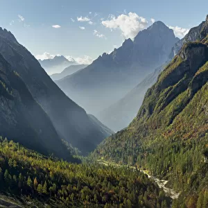 Valle Corpassa in Civetta - Moiazza mountain range in the Dolomites of the Veneto