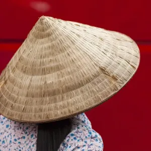 Hanoi Woman in Traditional Hat Print Hanoi Woman in Traditional Hat Print
