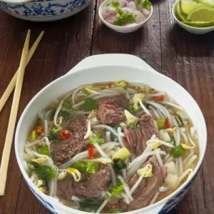 Vietnamese Pho Beef Broth Print Vietnamese Pho Beef Broth Print