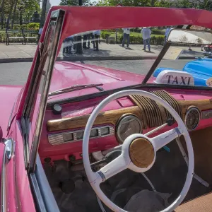 Vieja Havana Pink Convertible Print Vieja Havana Pink Convertible Print
