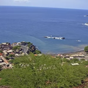 View from the road on Cidade Velha, Santiago Island, Cabo Verde