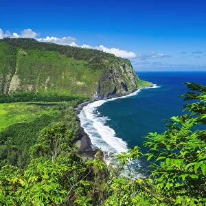 Waipio Valley, Hamakua Coast, Big Island, Hawaii, USA