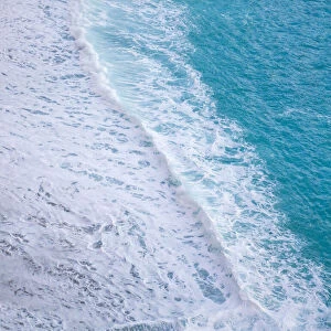 Waves on Beach, Julia Pfeiffer Burns State Park, Big Sur, California, USA
