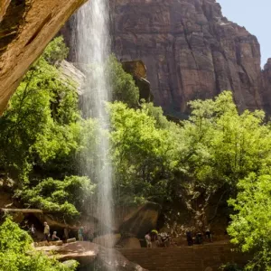 Weeping Rock, Zion National Park, Utah, USA