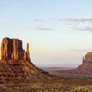 West Mitten and Merrick Butte Print, Monument Valley Navajo Tribal Park West Mitten and Merrick Butte Print, Monument Valley Navajo Tribal Park