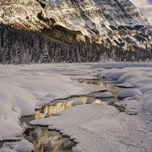 Winter in Jasper National Park, Alberta, Canada