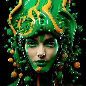 Woman in green. &copy;Jim Zuckerman / Jaynes Gallery / DanitaDelimont.com