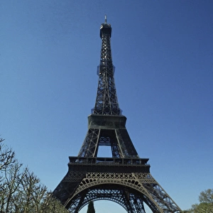 World famous Eiffel Tower. Paris, France