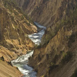 Yellowstone River; Grand Canyon of the Yellowstone; Yellowstone National Park; Wyoming