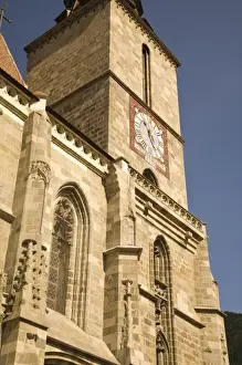 Images Dated 14th July 2007: 13th Century Black Church, Baroque Old Town of Brasov, Romania, Eastern Europe