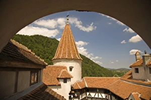Images Dated 15th July 2007: 13th Century Bran Castle (Draculas Castle), Medieval Fortress, Bran, Romania