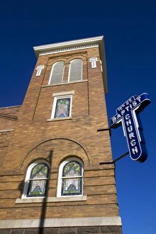 The 16th Street Baptist Church located in Birmingham, Alabama, USA