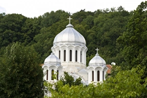 Brasov Prints: 1930s Buna Vestire Orthodox Church, Brasov, Romania, Eastern Europe