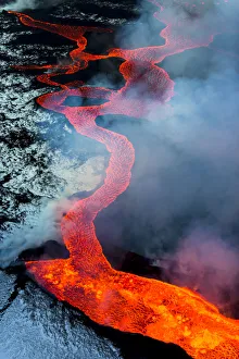 Images Dated 12th December 2014: 2014 eruption of BarA'arbunga, Iceland