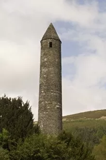 6th Century Saint Kevin monastery, Glendalough, County Wicklow, Ireland