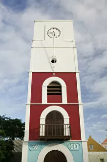 Images Dated 24th January 2006: ABC Islands - ARUBA - Oranjestad: Fort Zoutman / Clock Tower