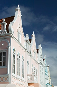 Images Dated 25th January 2006: ABC Islands - ARUBA - Oranjestad: Downtown Dutch Architecture Detail