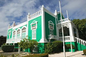 Images Dated 25th January 2006: ABC Islands - ARUBA - Oranjestad: Former Home of Dr. Eloy Ahrends House (b.1922)