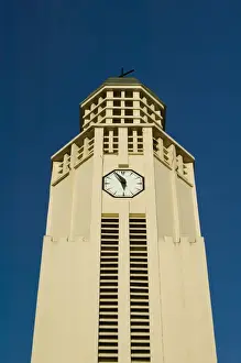 ABC Islands - ARUBA - Oranjestad: New Steeple of the Protestant Church of Aruba