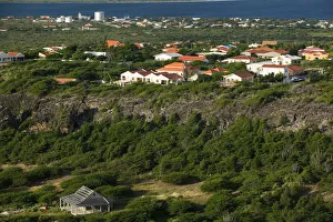 Images Dated 28th January 2006: ABC Islands - BONAIRE - Seru Largu: View of Kralendijk Area from Seru Largu (el