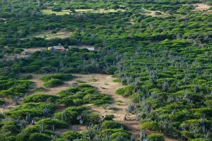 Images Dated 28th January 2006: ABC Islands - BONAIRE - Seru Largu: View of Kralendijk Area terrain from Seru Largu (el